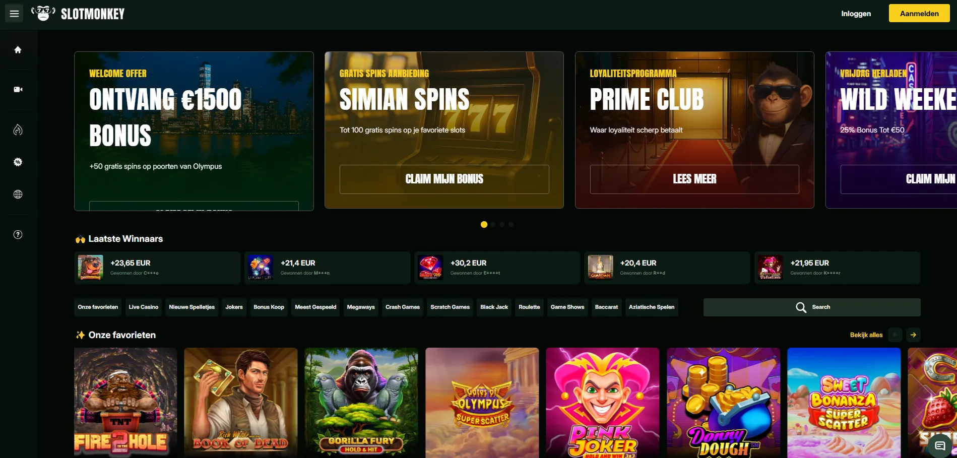 Slotmonkey: Puur voor de Liefhebber – Unieke Spelervaring Slotmonkey: Puur voor de Liefhebber
